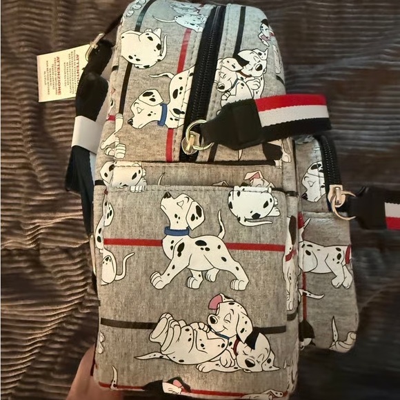 Disney Gray Dalmatian Kids Backpack - Picture 4 of 5